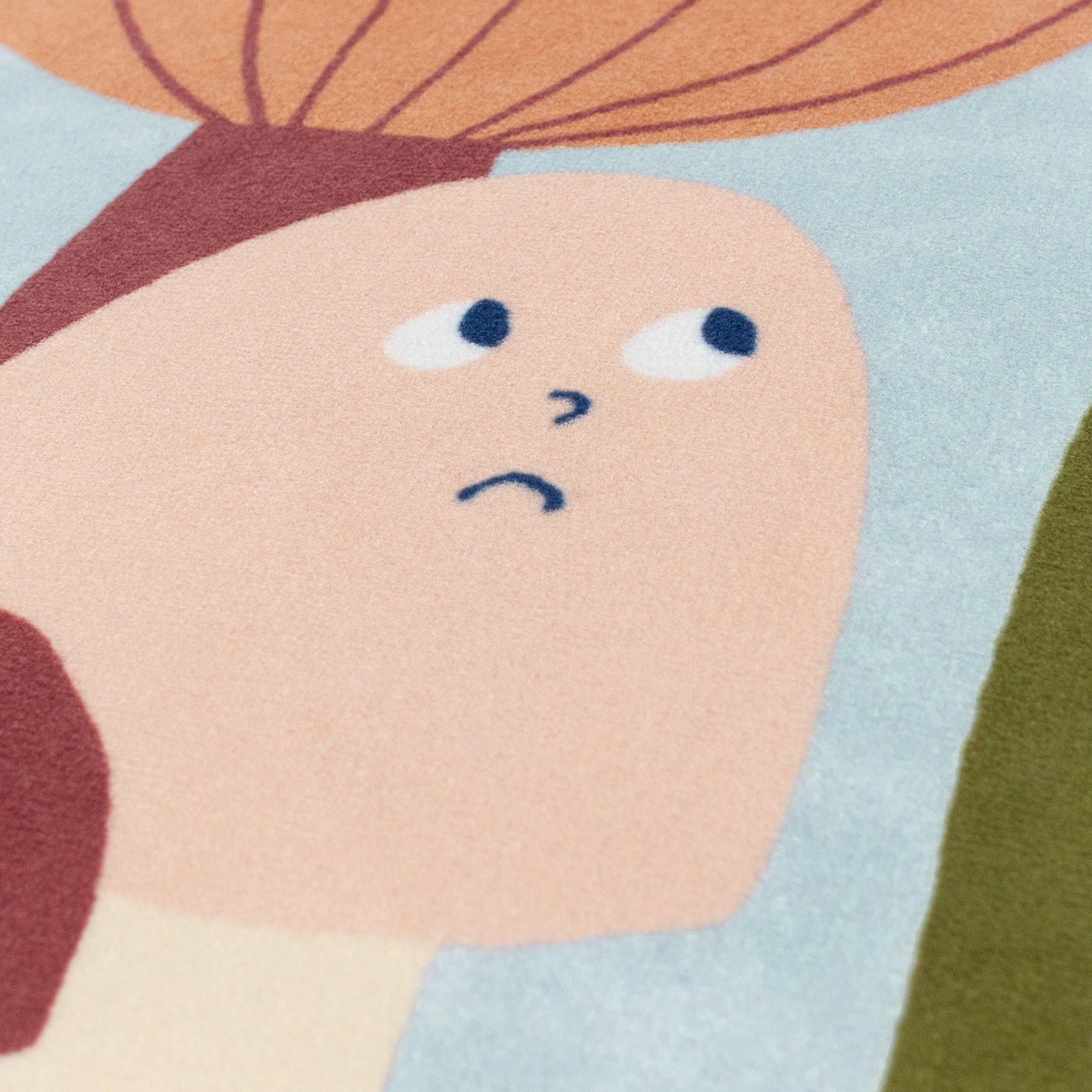 Funguys Friends Piped Velvet Cushion