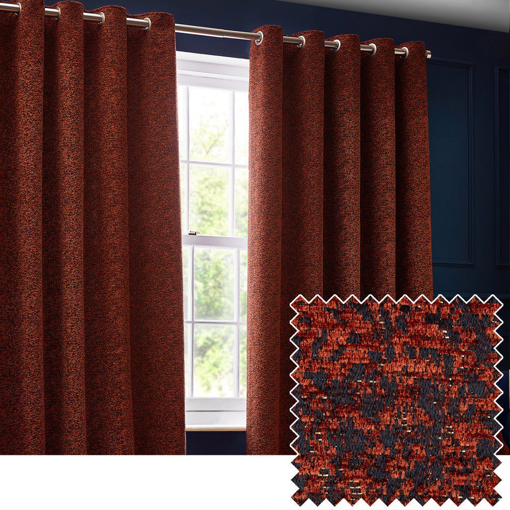 Galaxy Room Darkening Eyelet Curtains