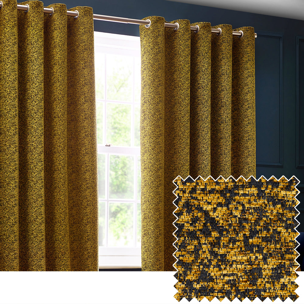 Galaxy Room Darkening Eyelet Curtains