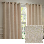 Galaxy Chenille Room Darkening Eyelet Curtains