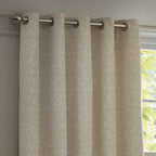 Galaxy Chenille Room Darkening Eyelet Curtains