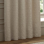 Galaxy Chenille Room Darkening Eyelet Curtains