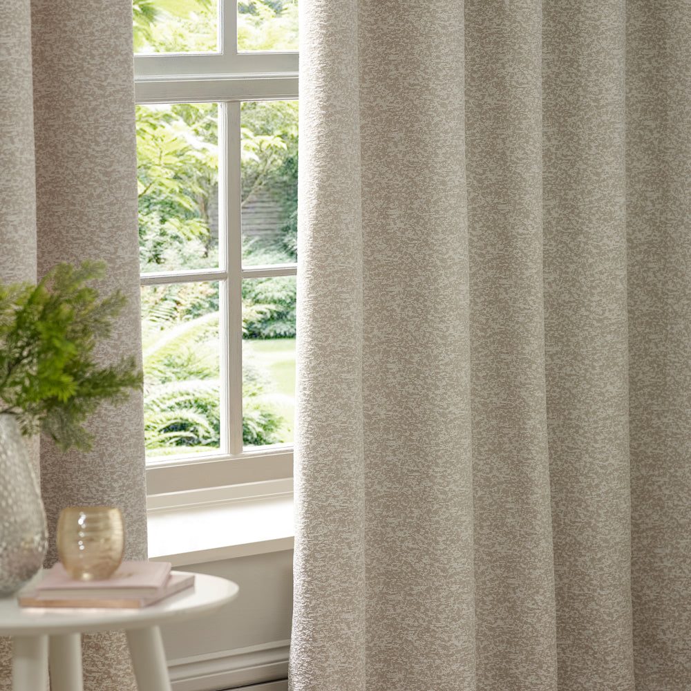 Galaxy Chenille Room Darkening Eyelet Curtains