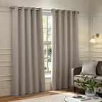 Galaxy Chenille Room Darkening Eyelet Curtains