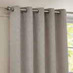 Galaxy Chenille Room Darkening Eyelet Curtains