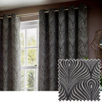 Gatsby Jacquard Eyelet Curtains