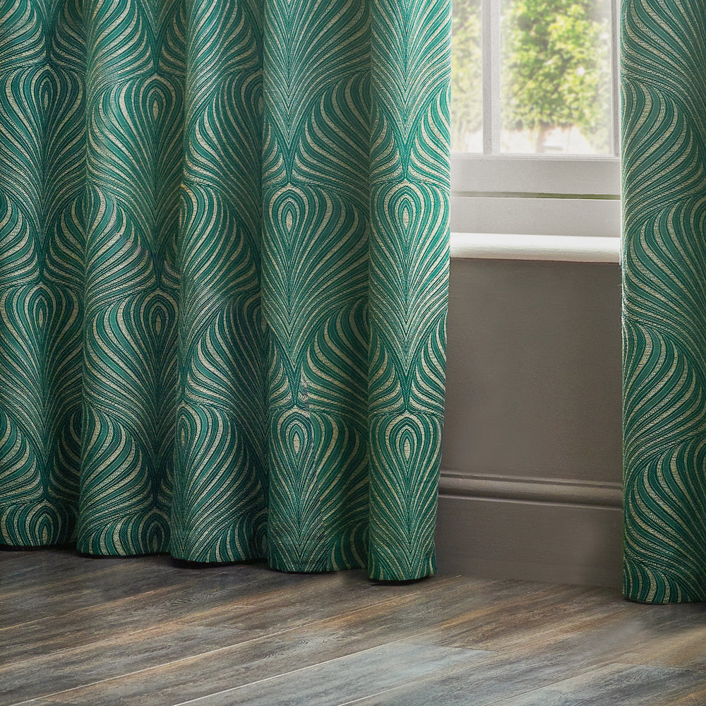Gatsby Jacquard Eyelet Curtains