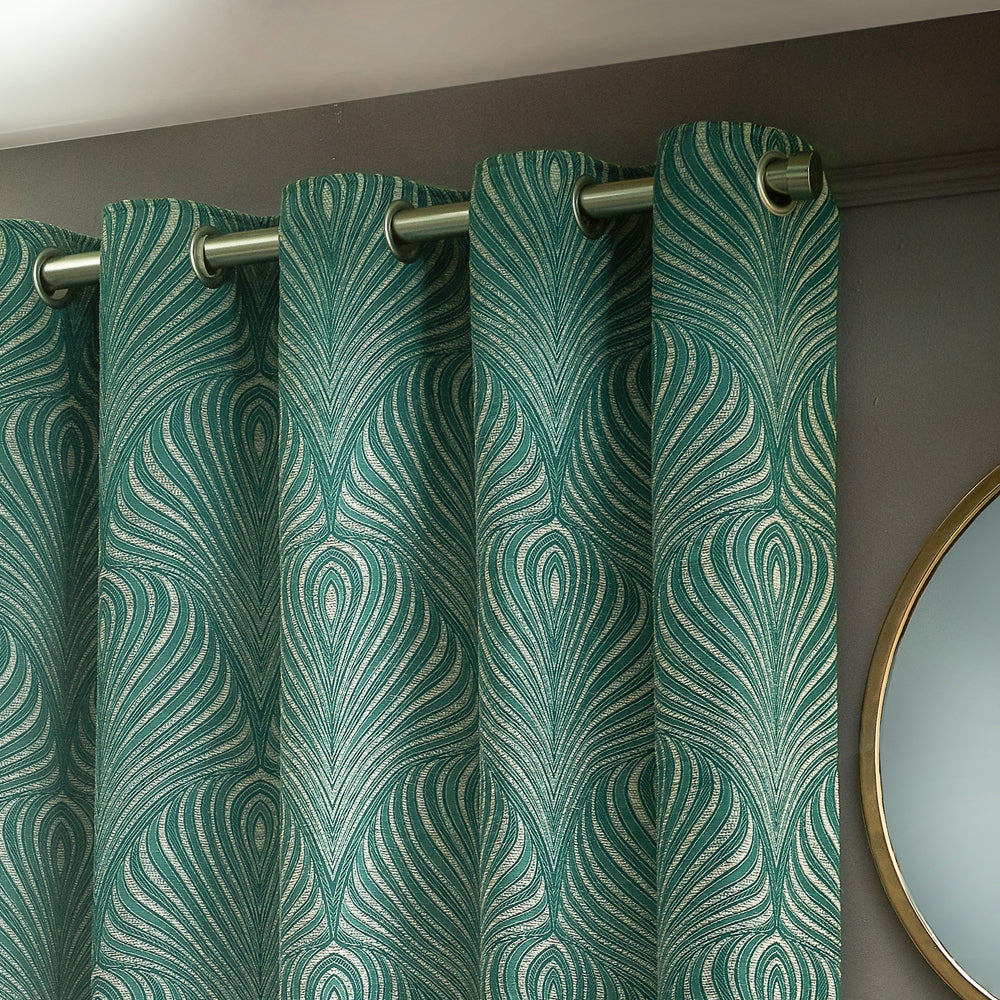 Gatsby Jacquard Eyelet Curtains