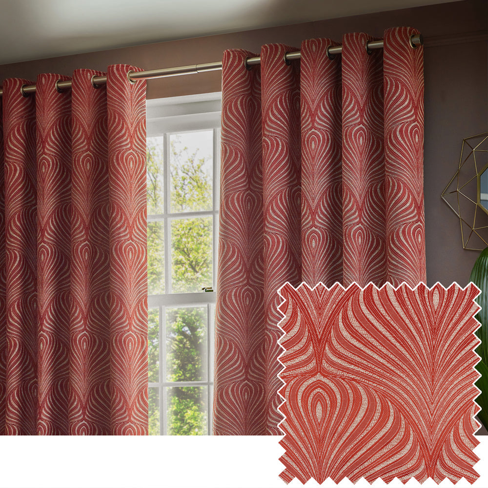 Gatsby Jacquard Eyelet Curtains