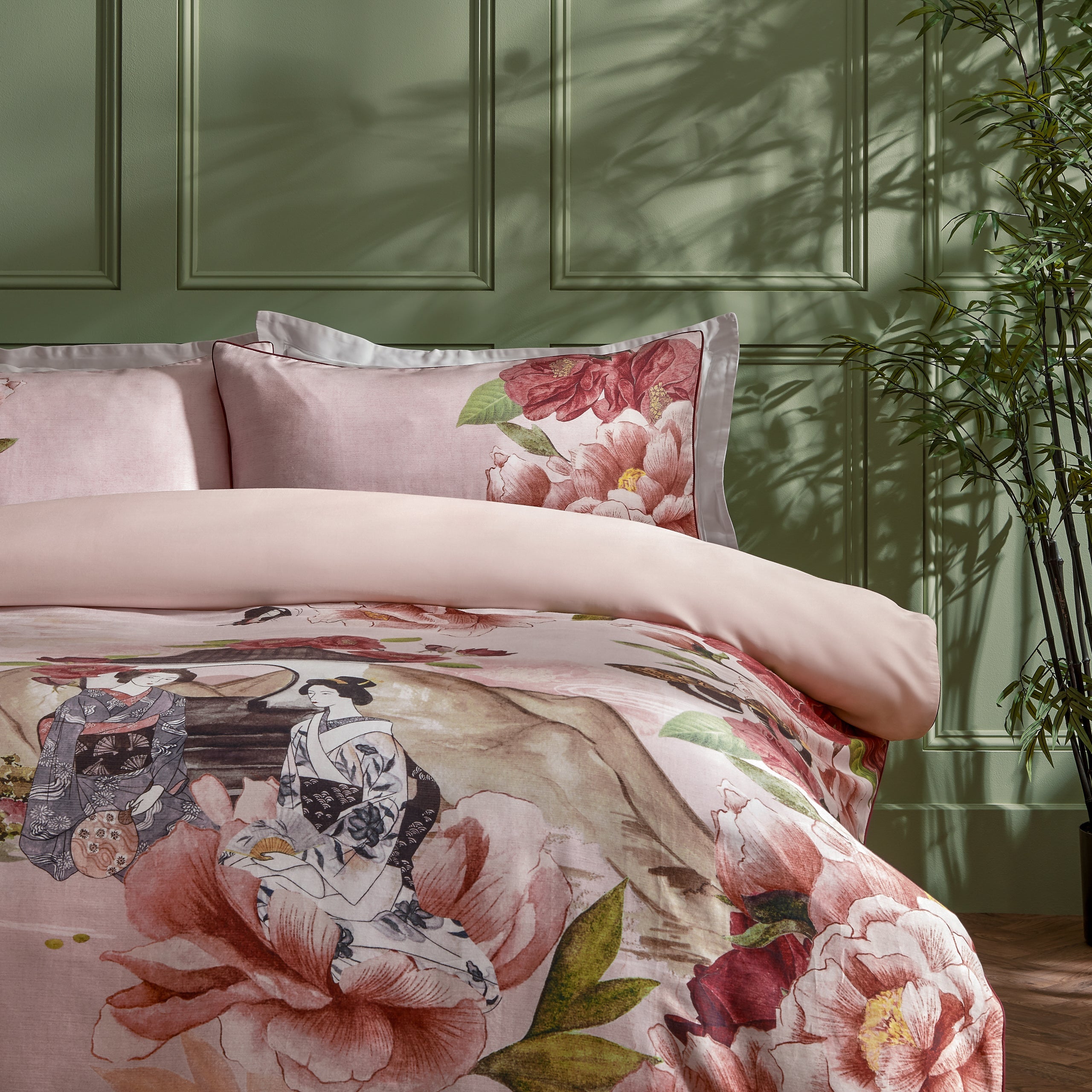 Geisha 100% Cotton Duvet Cover Set