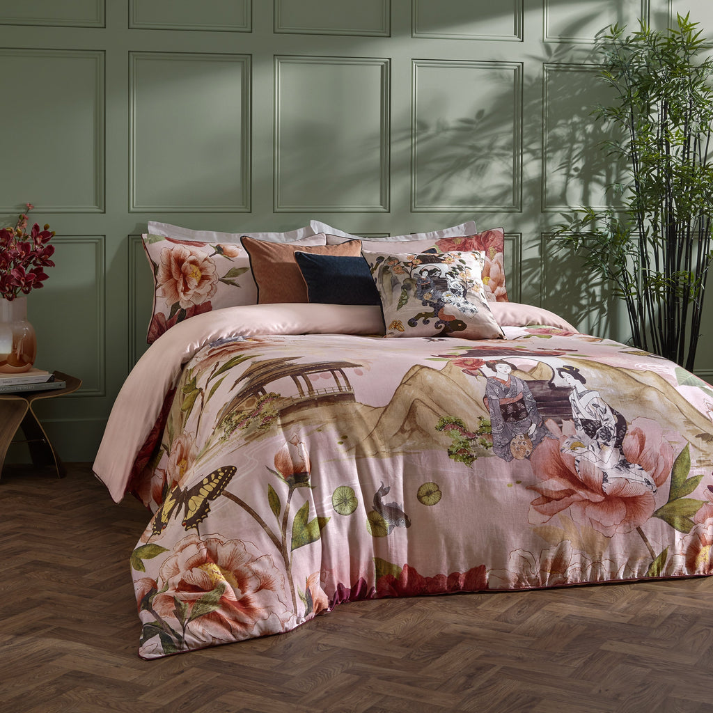 Geisha 100% Cotton Duvet Cover Set