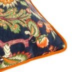 Georgia Printed Velvet Cushion