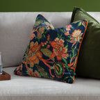 Georgia Printed Velvet Cushion