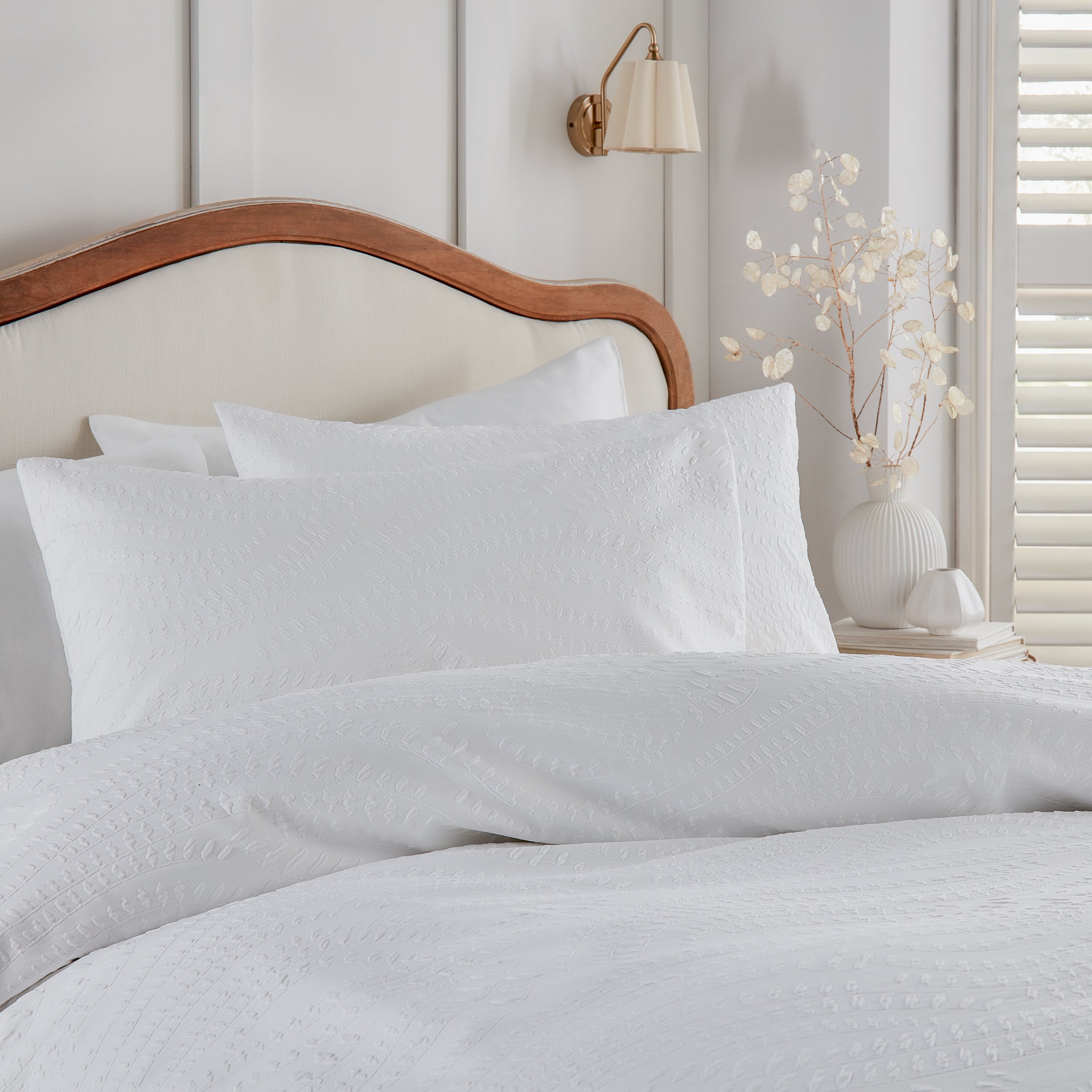 Georgia Heat Pressed Duvet Cover Set