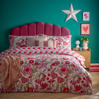 Glass Hearts Printed Duvet Cover Set