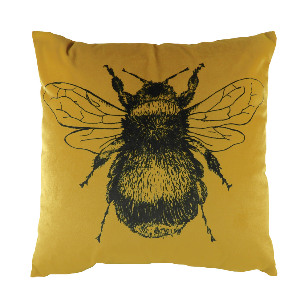 Bee Velvet Cushion