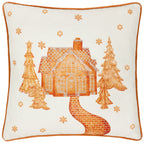 Gretel Velvet Piped Cushion