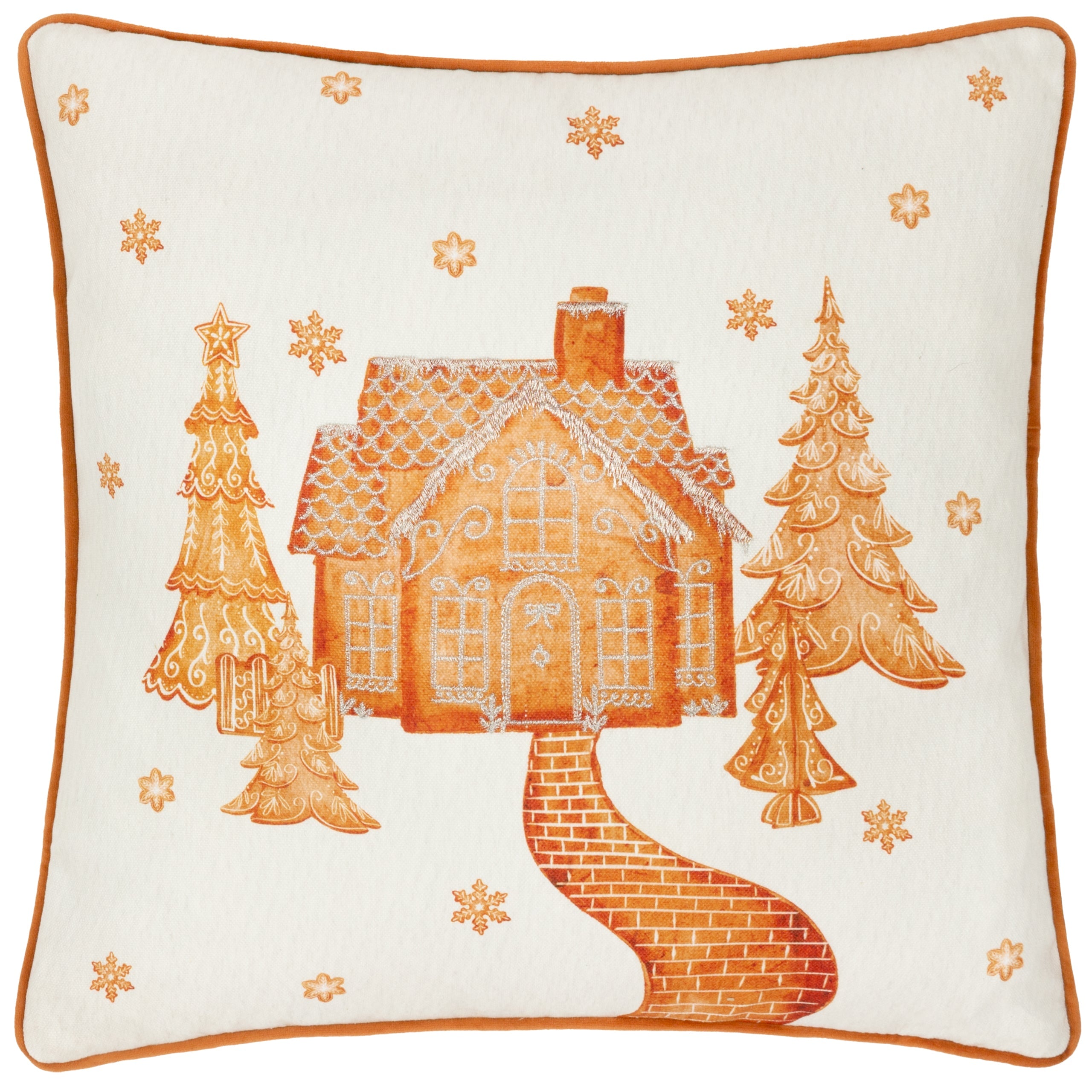 Gretel Velvet Piped Cushion