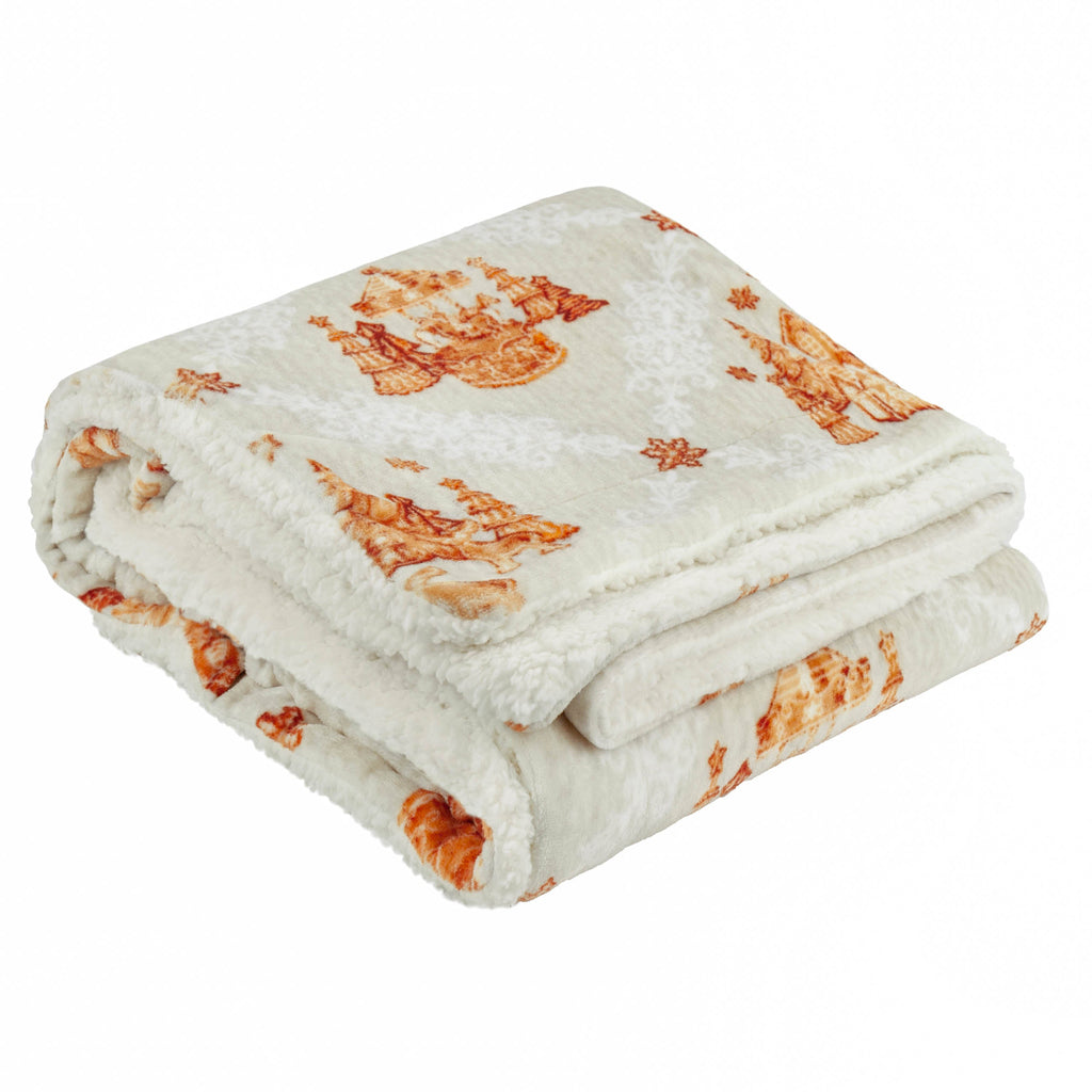 Gretel Sherpa Fleece Throw