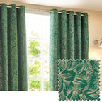Grantley Jacquard Eyelet Curtains