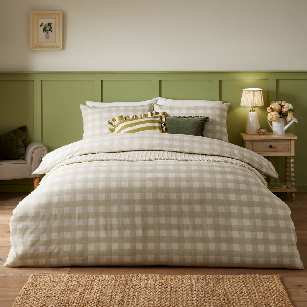 Hartsford Gingham Check Duvet Cover Set