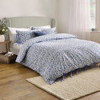 Hannah Floral 100% Cotton Duvet Cover Set