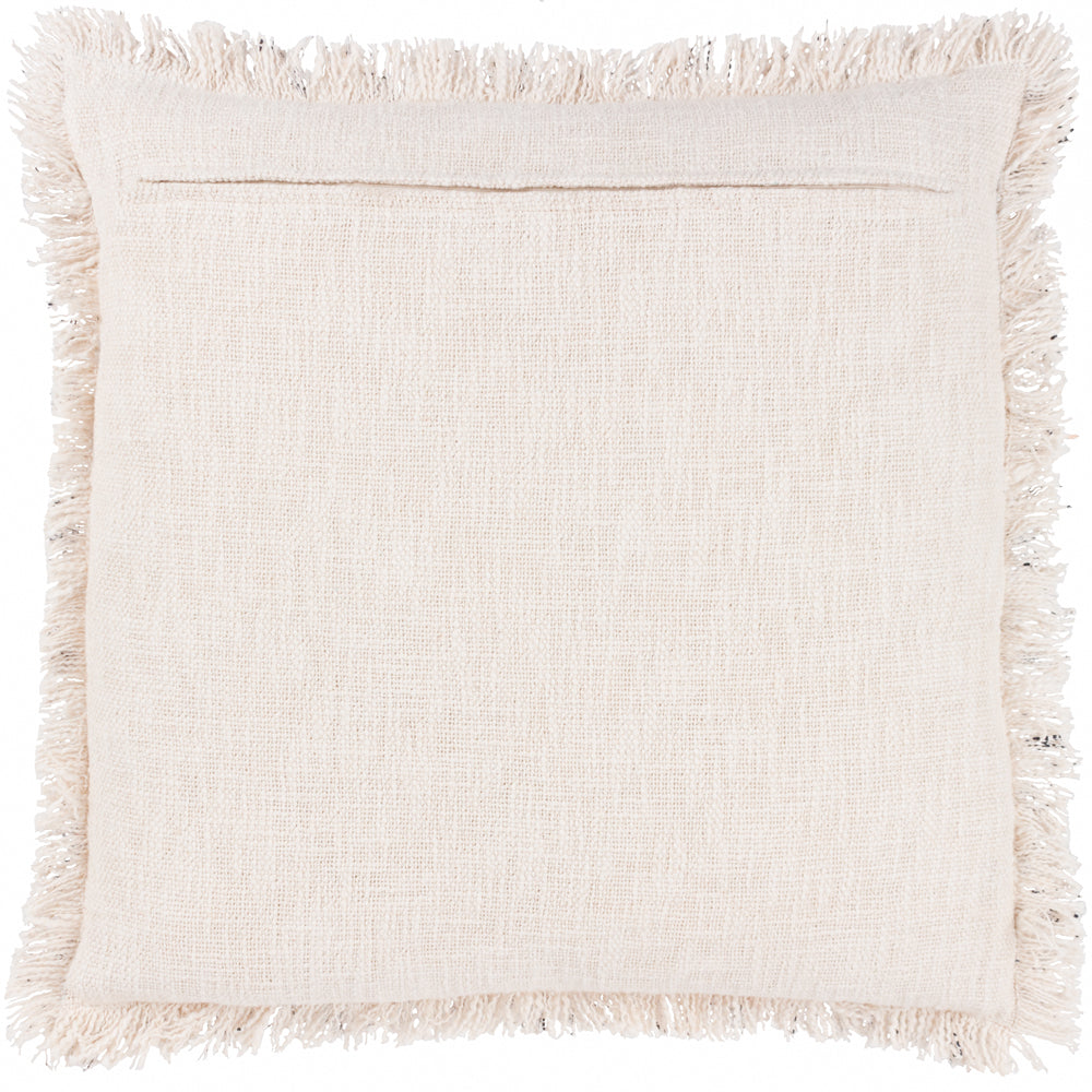 Hara Woven Fringed Cotton Cushion