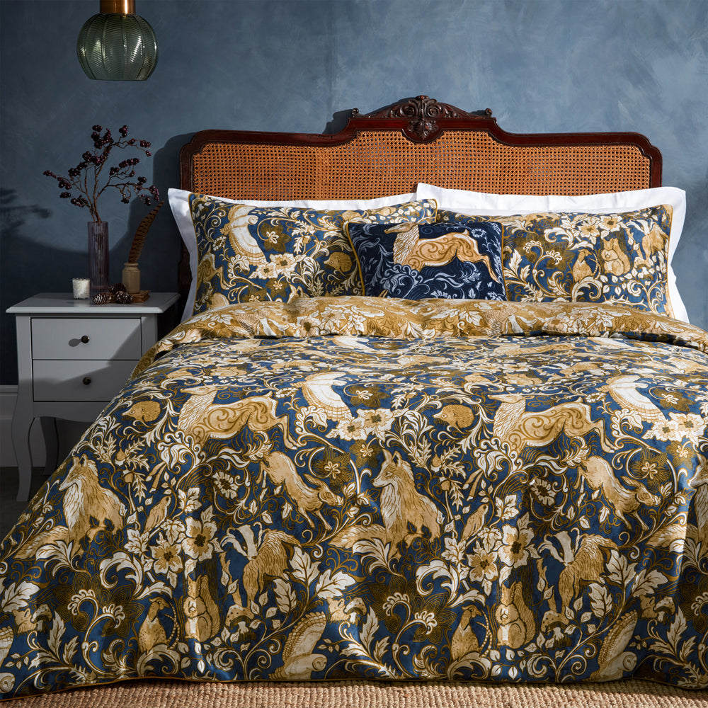 Harewood British Animal 100% Cotton Duvet Cover Set