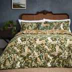 Harewood British Animal 100% Cotton Duvet Cover Set