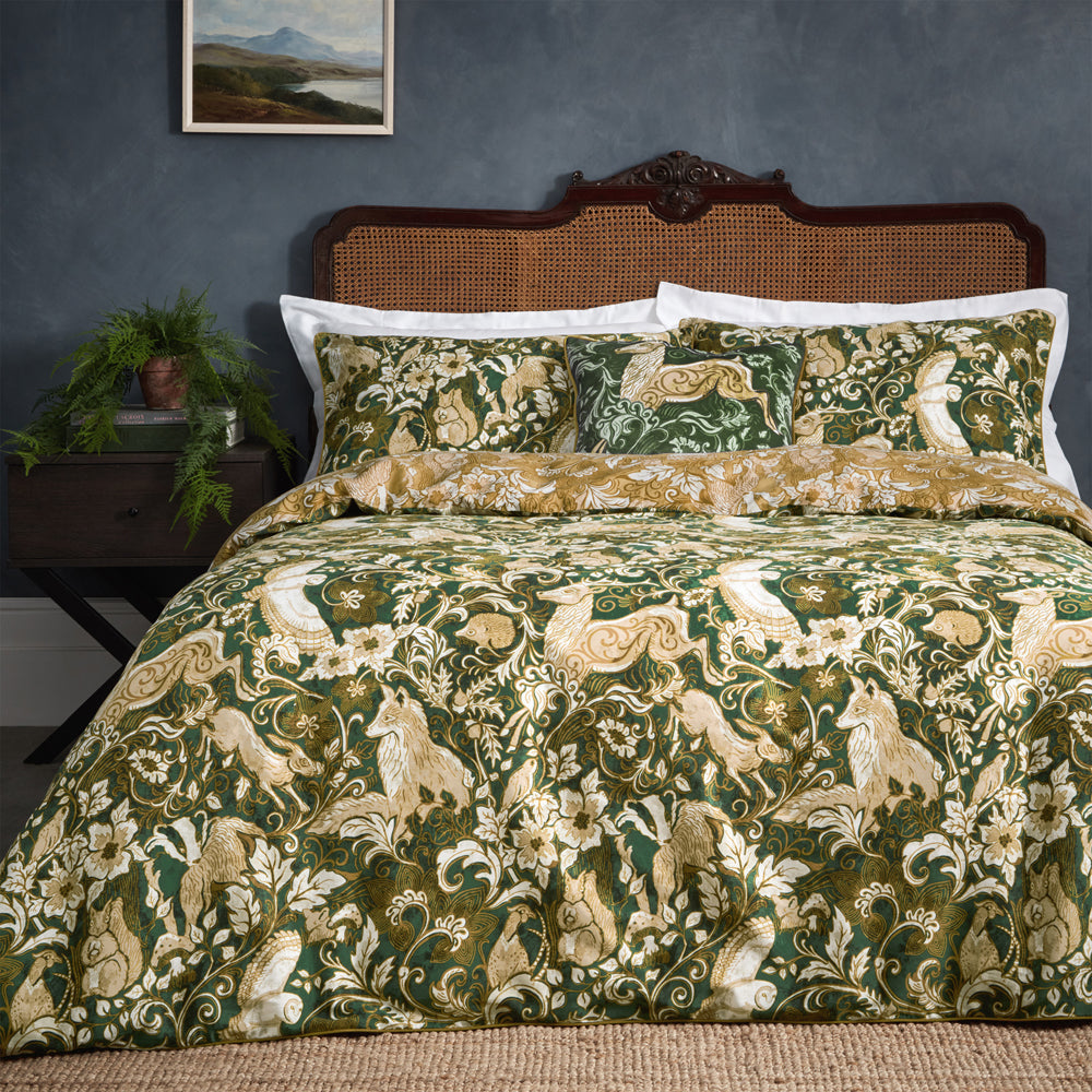Harewood British Animal 100% Cotton Duvet Cover Set