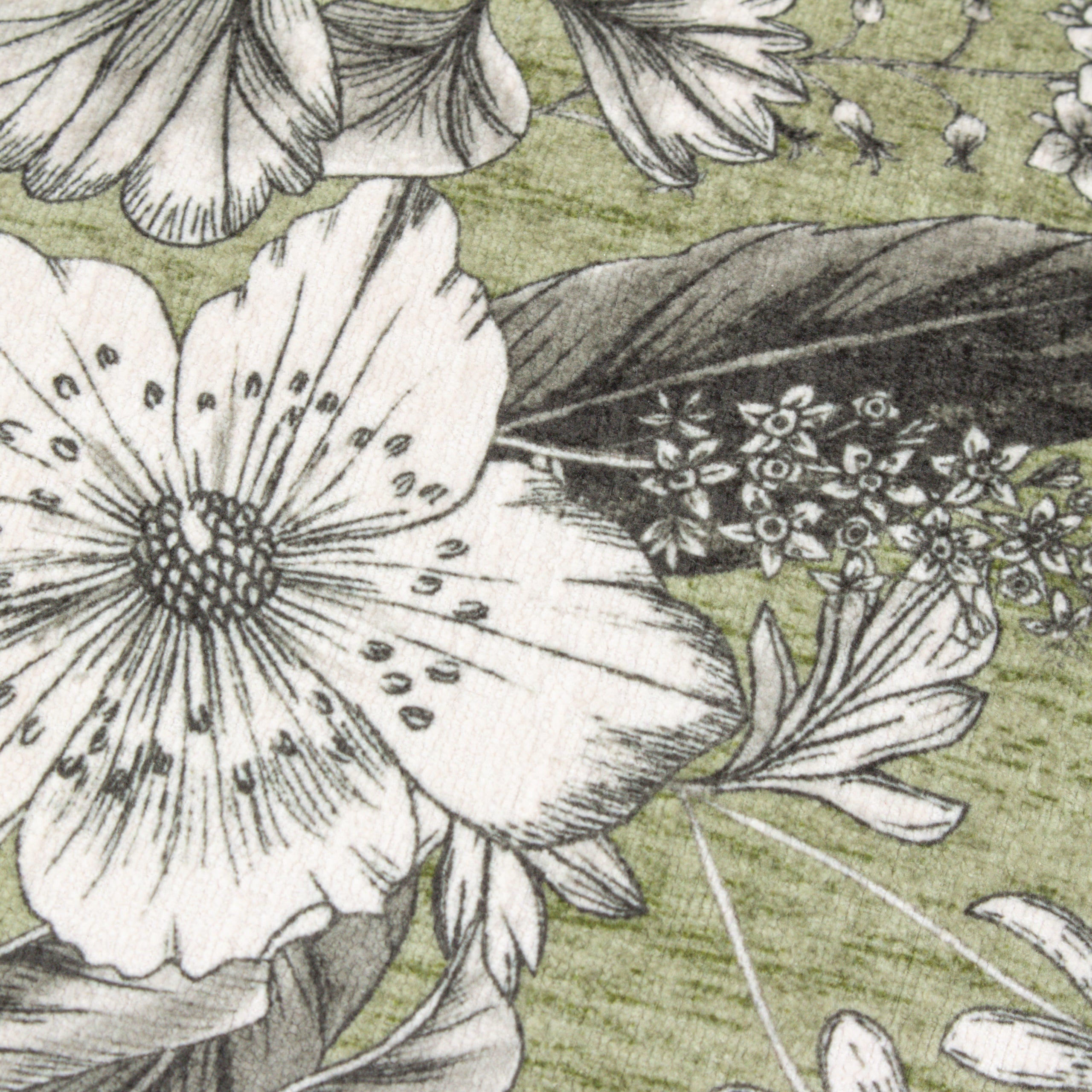 Harlington Botany Floral Piped Cushion