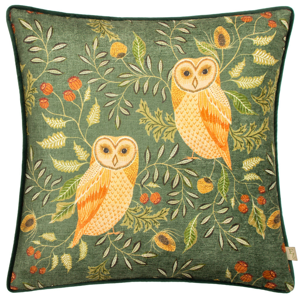 Hawthorn Owls Cushion