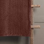 Haze Velvet Quilted Throw