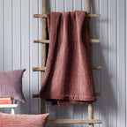 Haze Velvet Quilted Throw