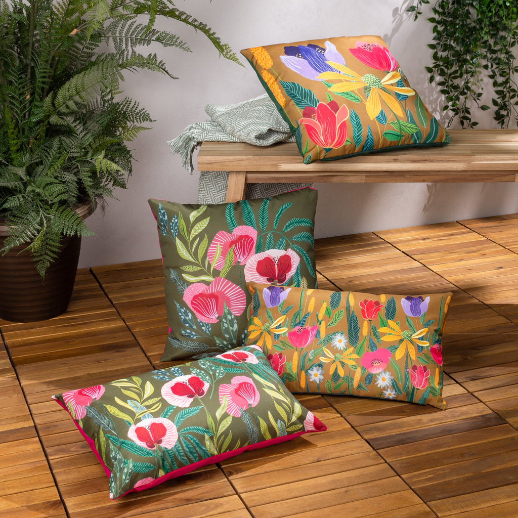 House of Bloom Celandine Rectangular Outdoor Cushion