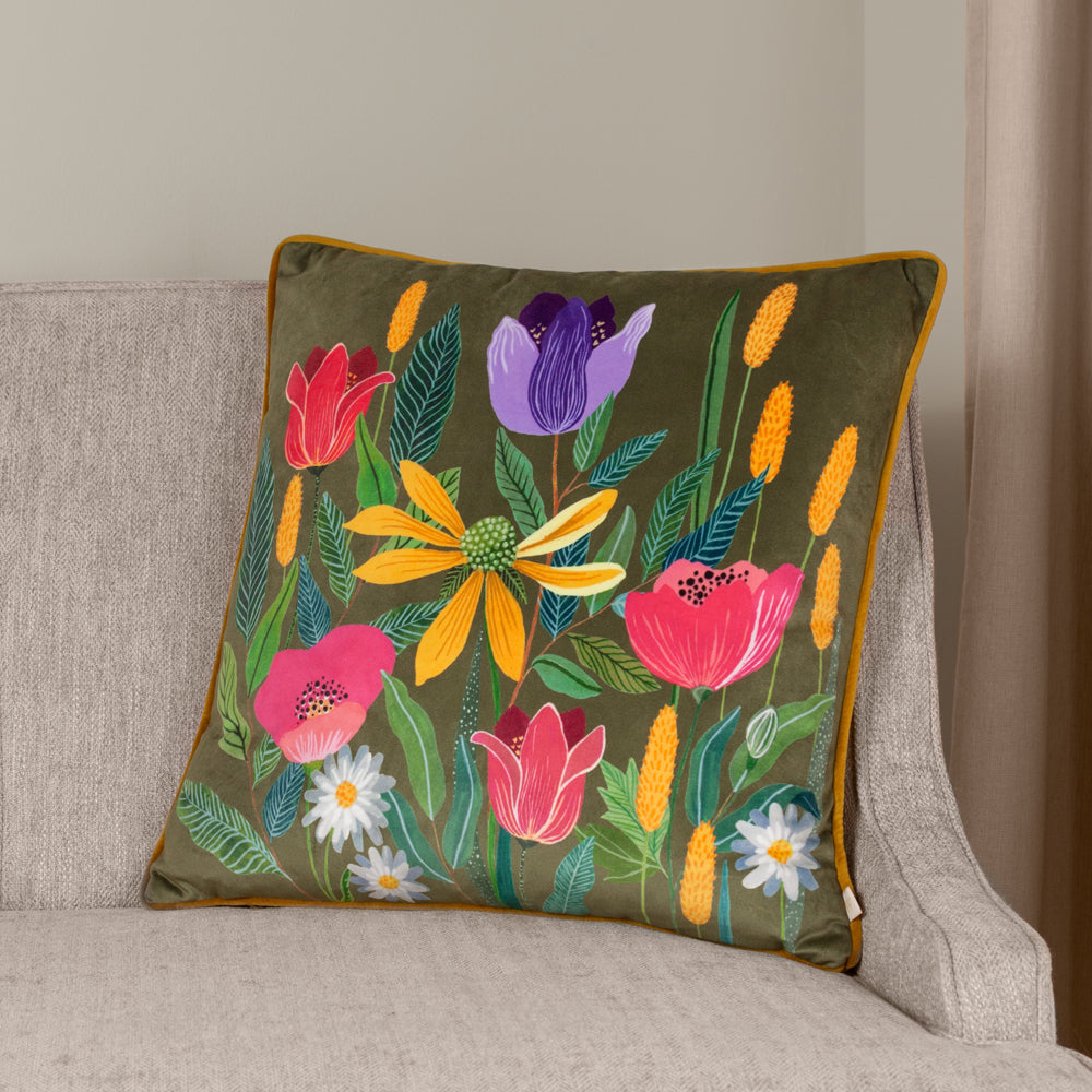 House of Bloom Celandine Cushion