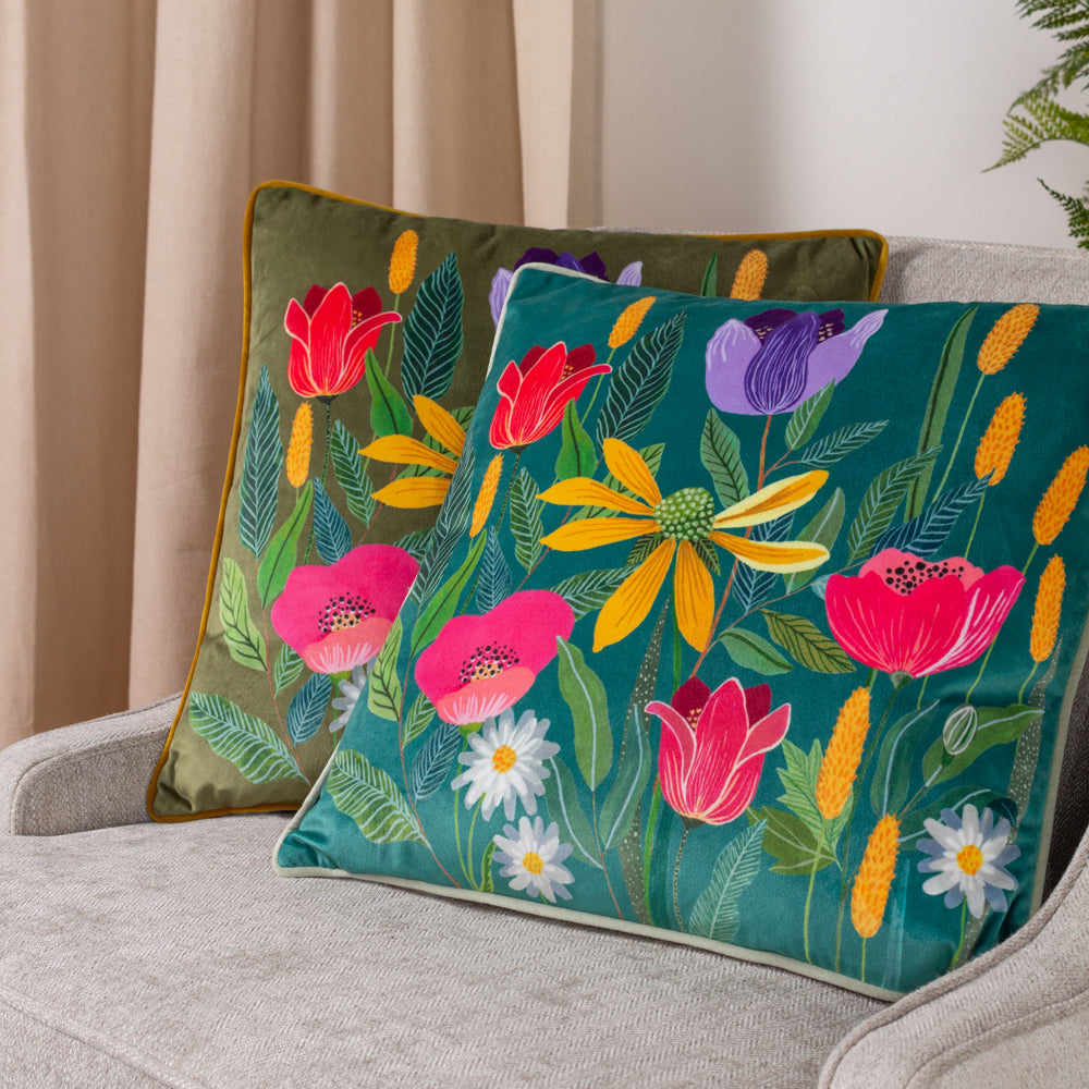 House of Bloom Celandine Cushion