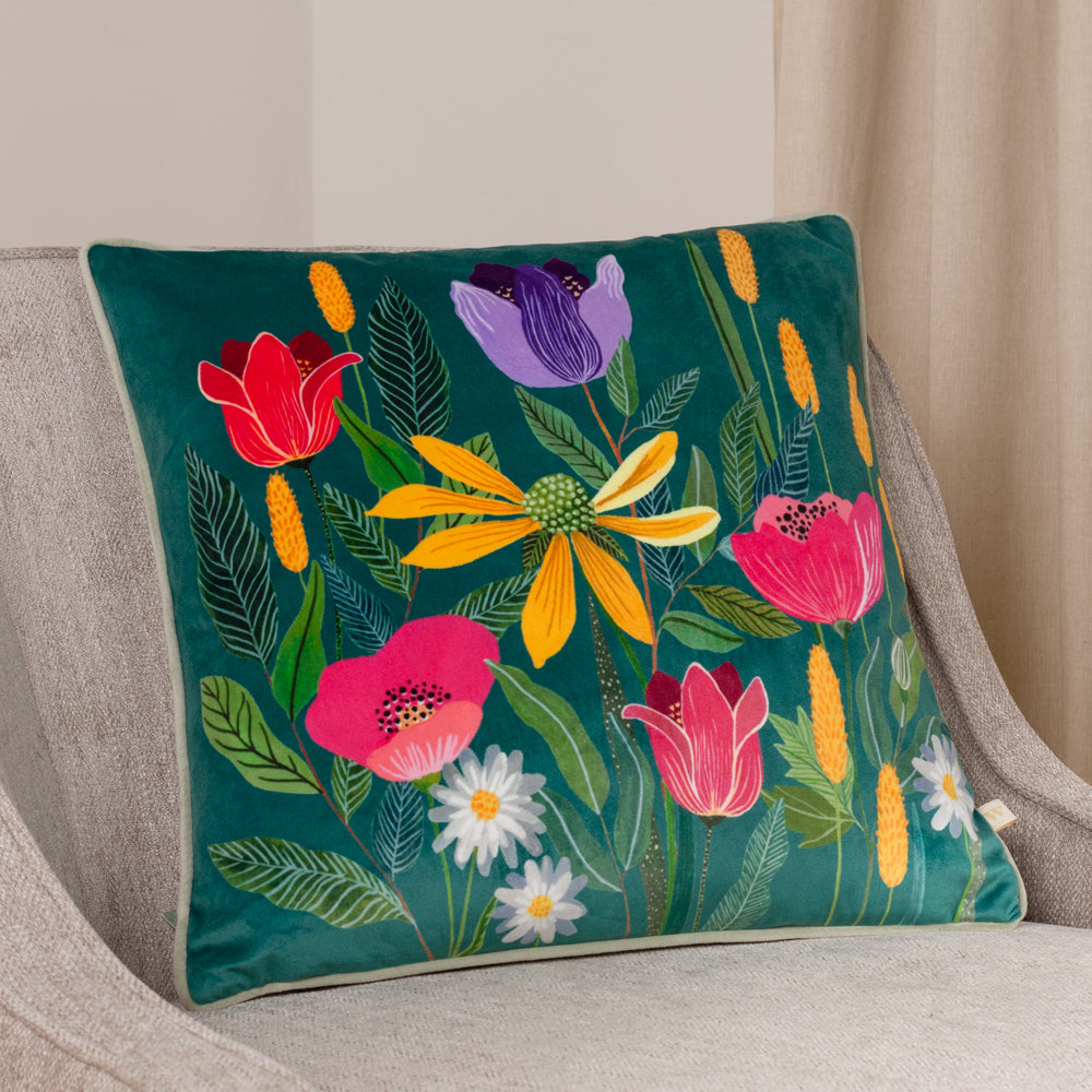House of Bloom Celandine Cushion