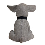 Herringbone Dog Novelty Door Stop