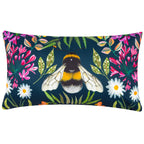 House of Bloom Zinnia Bee Rectangular Outdoor Cushion