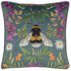 House of Bloom Zinnia Bee Cushion