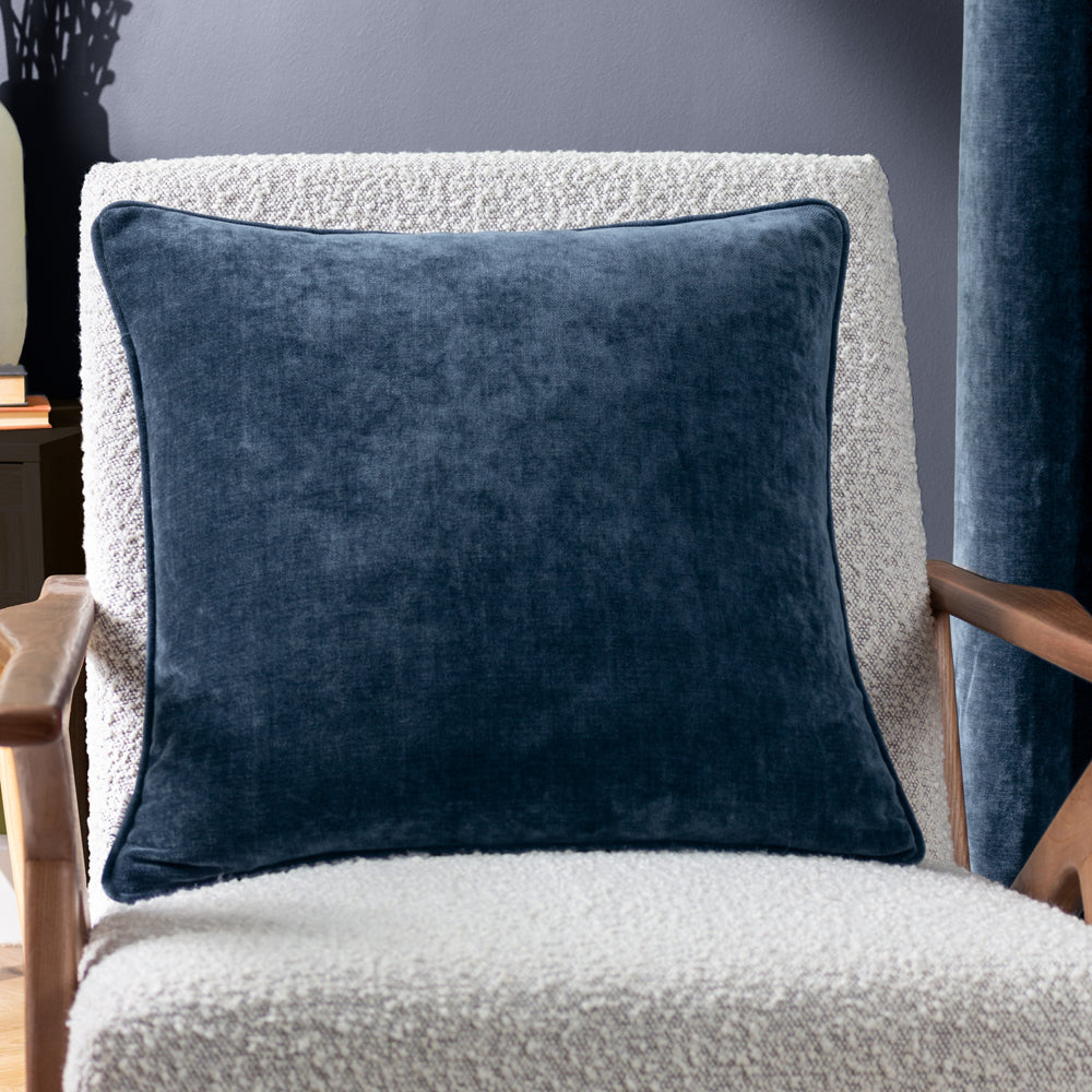 Heavy Chenille Piped Cushion