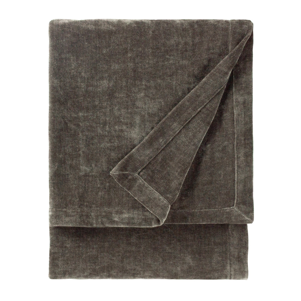 Heavy Chenille Velvet Throw