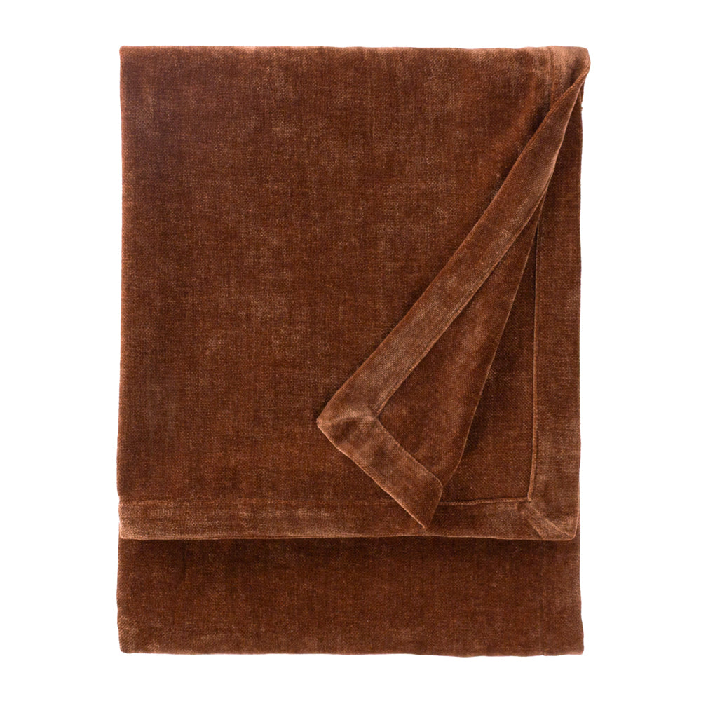 Heavy Chenille Velvet Throw