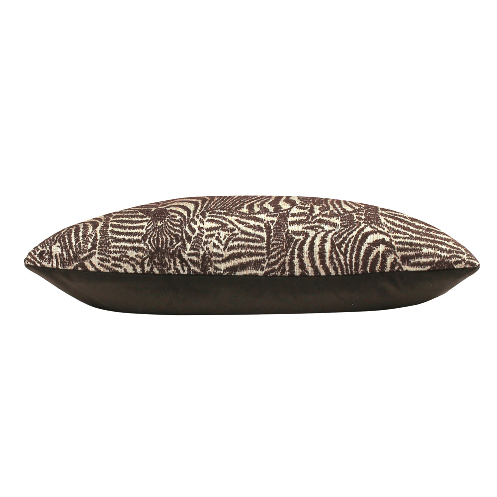 Hector Zebra Jacquard Rectangular Cushion