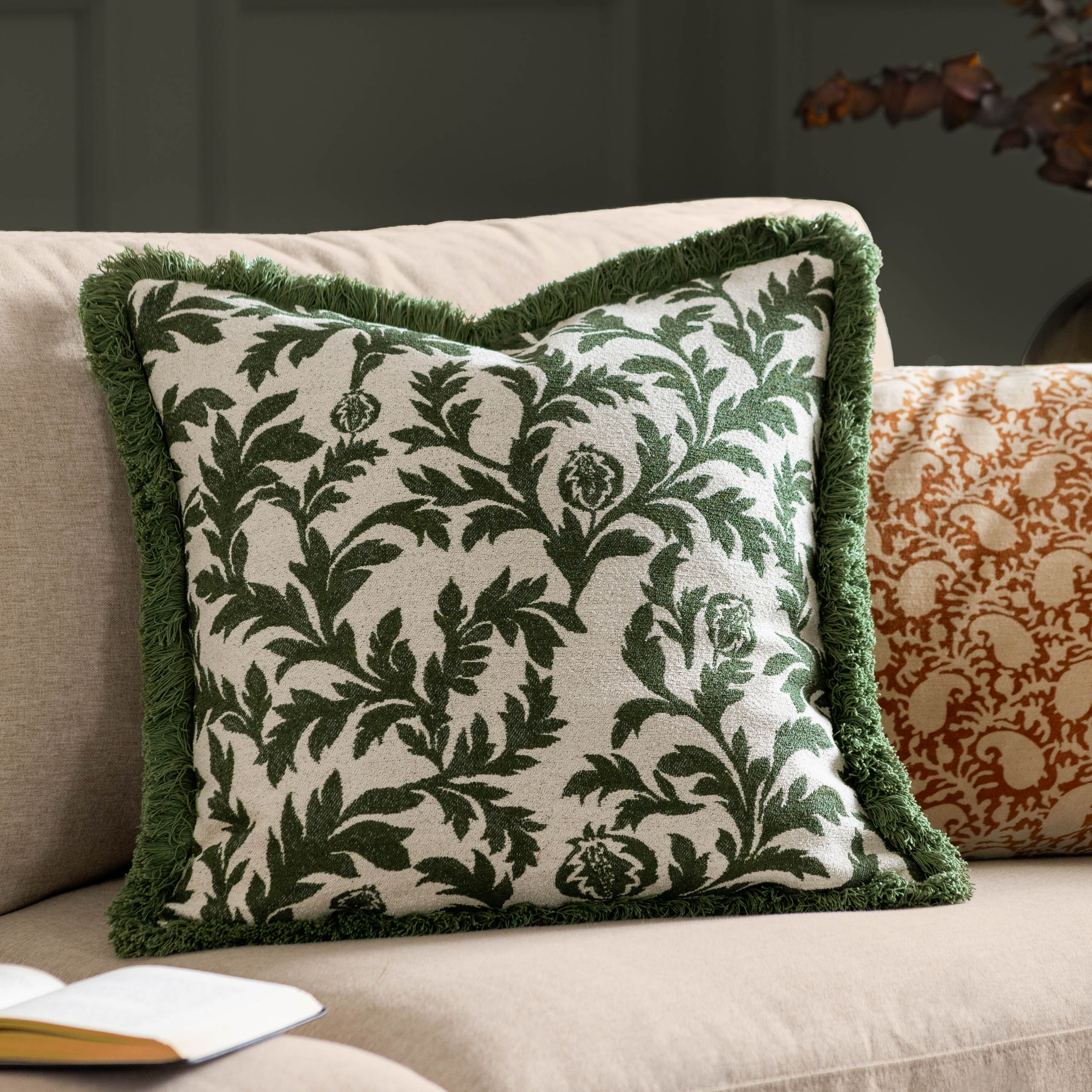 Hedera Jacquard Cushion