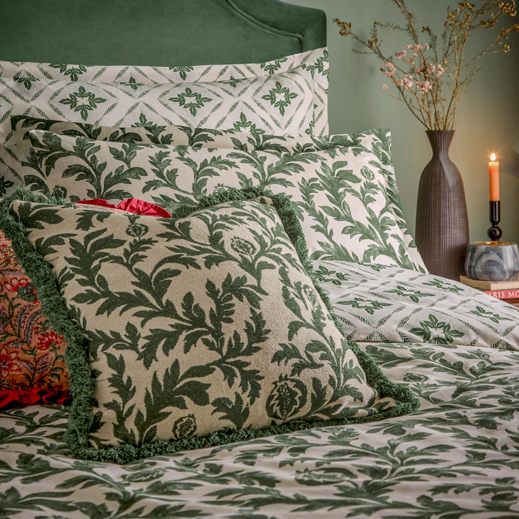 Hedera Printed Duvet Cover Set