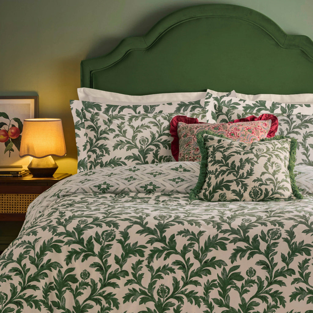 Hedera Printed Duvet Cover Set