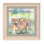 Heilan Herd Framed Print