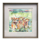 Heilan Herd Framed Print